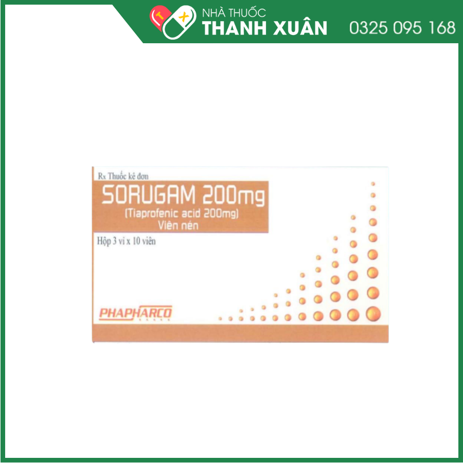 Sorugam 200mg điều trị viêm khớp dạng thấp, viêm xương khớp